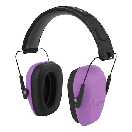 Ultrx Shield Passive Earmuff, Plum 4105